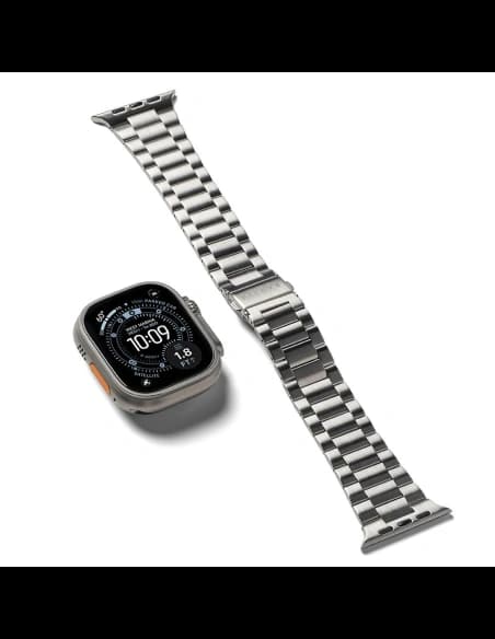 Ringke Metal One Air Apple Watch 8 / 9 / 10 / 11 / SE / Ultra 44/45/46/49mm Argintiu