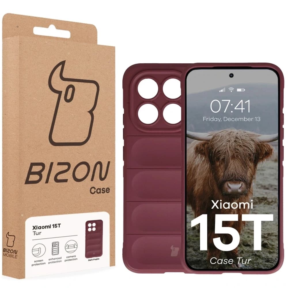 Bizon Case Tur Xiaomi 15T bordó - 8