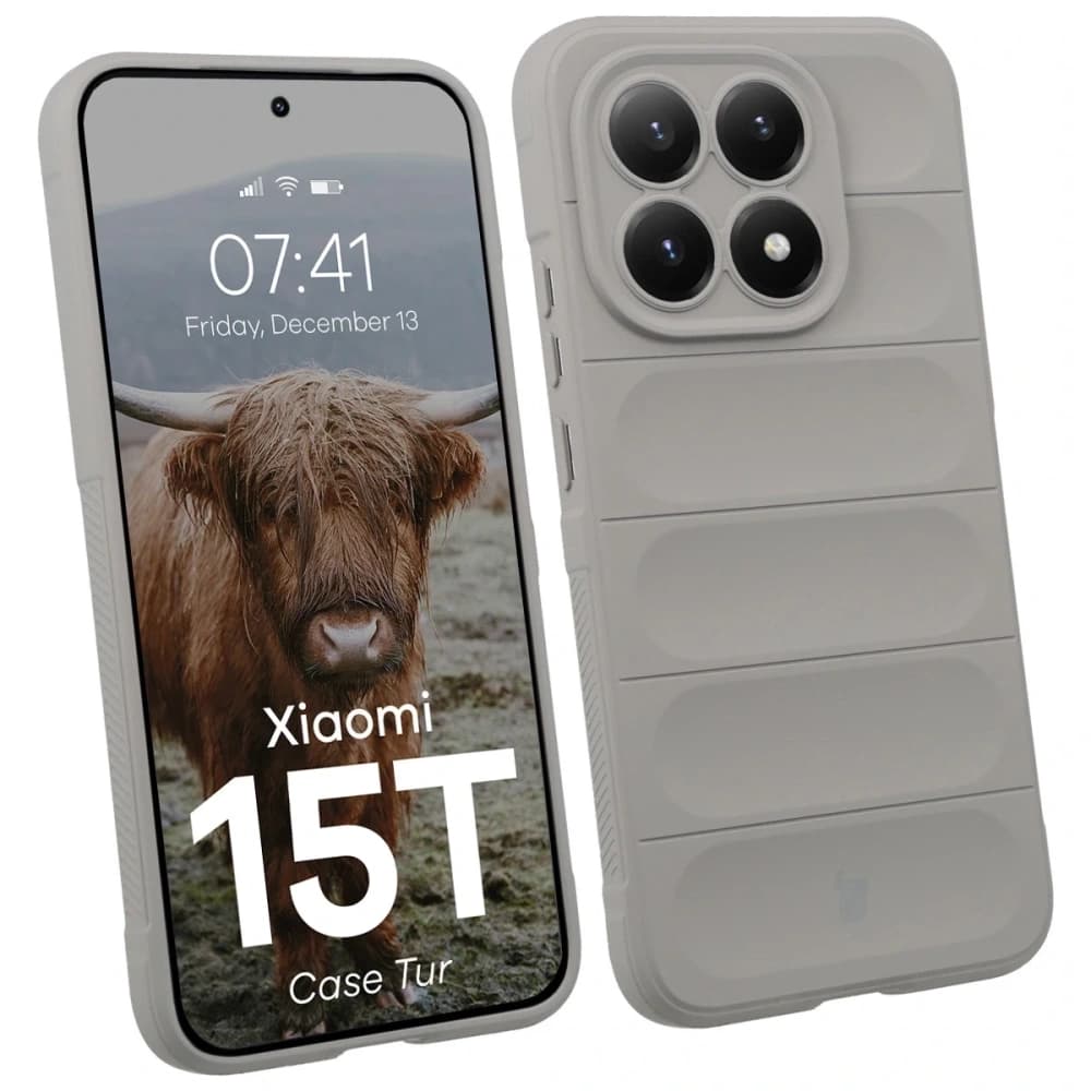 Bizon Case Tur Xiaomi 15T világosszürke