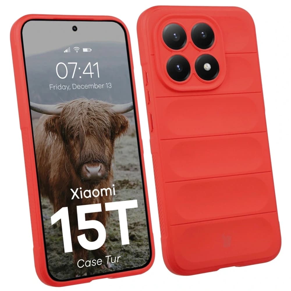 Bizon Case Tur Xiaomi 15T piros