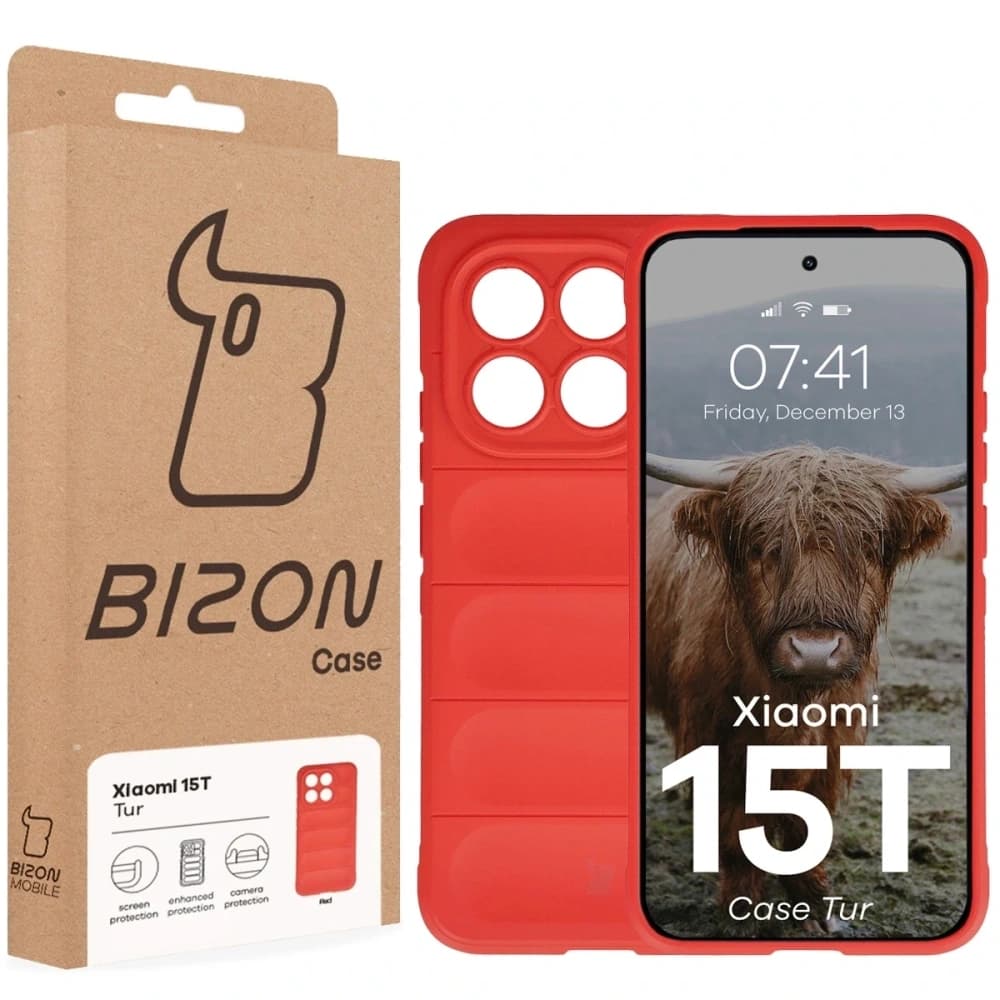 Bizon Case Tur Xiaomi 15T piros - 8