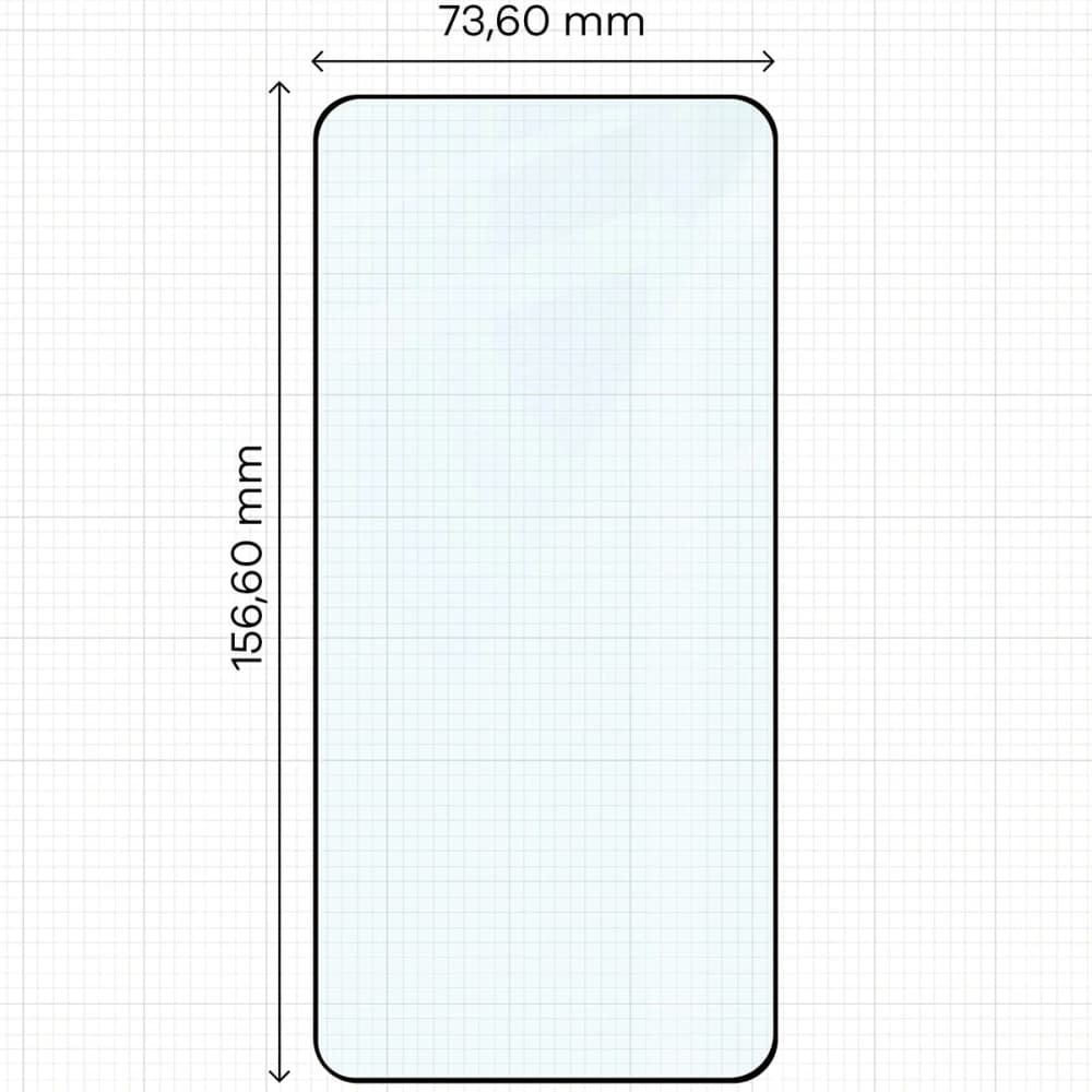 Bizon Glass Edge Duo Samsung Galaxy S25+ Plus / S24+ Plus black frame [2 PACK] - 2