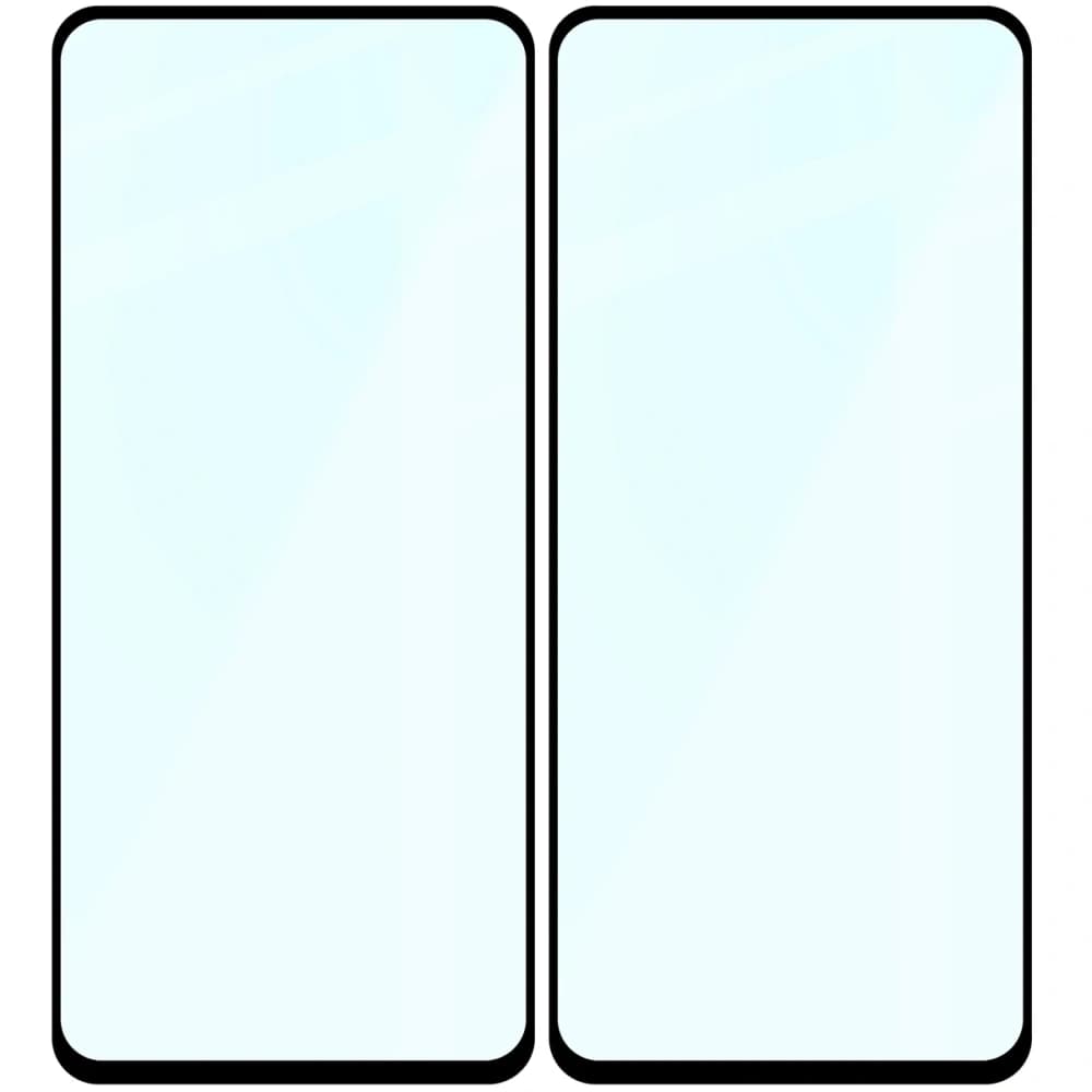 Bizon Glass Edge Duo Motorola Moto G15 / G15 Power / G05 / E15 / G56 5G black frame [2 PACK] - 4