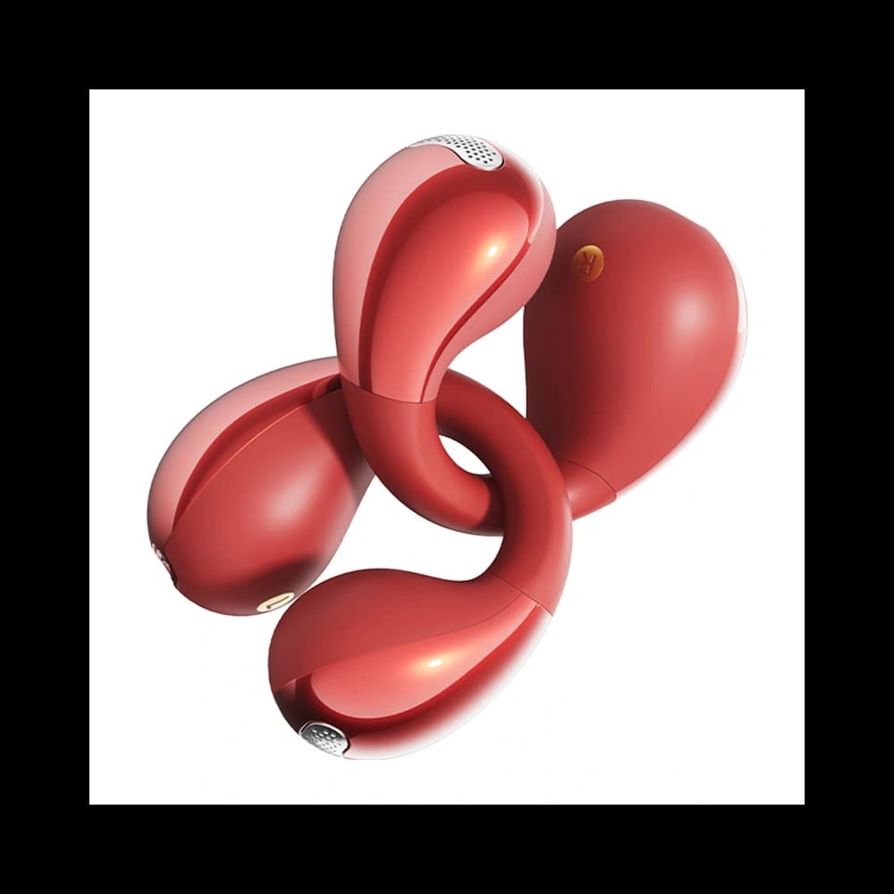 QCY Crossky Clip C30S Wireless headphones (red) - 6