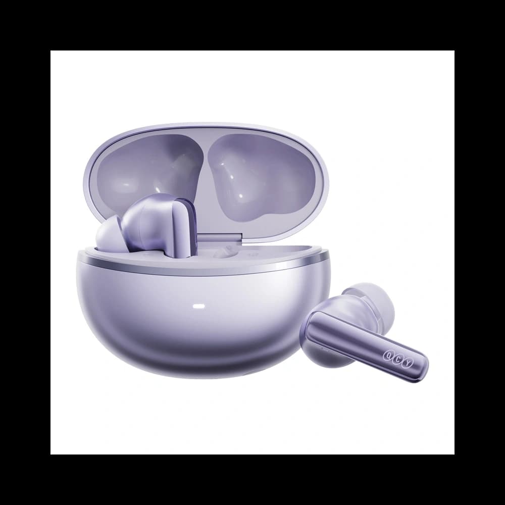 QCY MeloBuds N70 Vezeték nélküli fülhallgató TWS Bluetooth 6.0 (lila) - 8