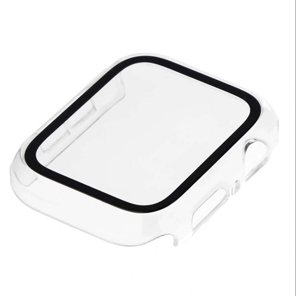 Bizon Case+Glass Hodinky Apple Watch SE 3 / SE 2 / SE / 6 / 5 / 4 44mm čiré - 6