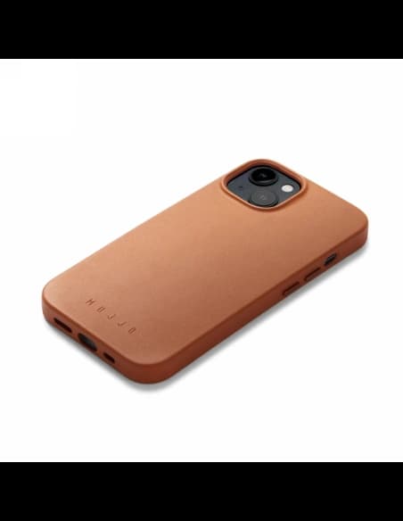 Mujjo Full Leather Case Apple iPhone 14 MagSafe (tan)