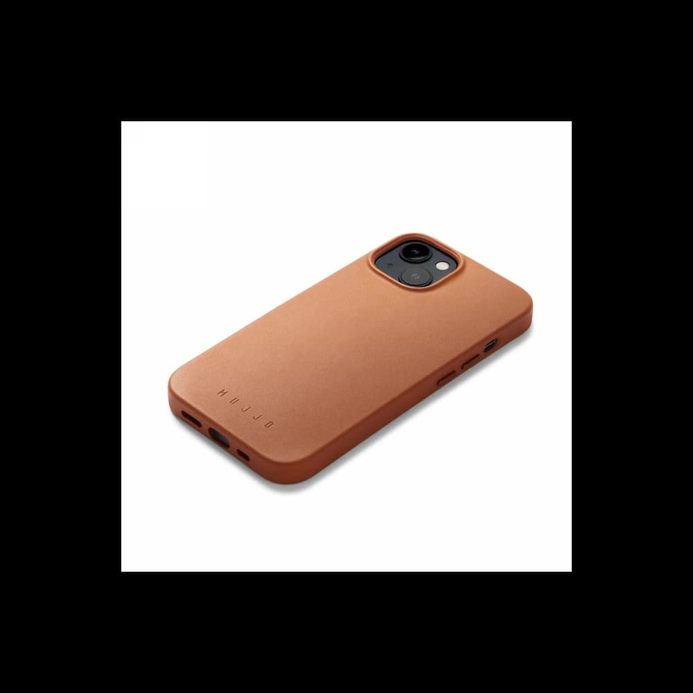 Mujjo Full Leather Case Apple iPhone 14 MagSafe (tan)