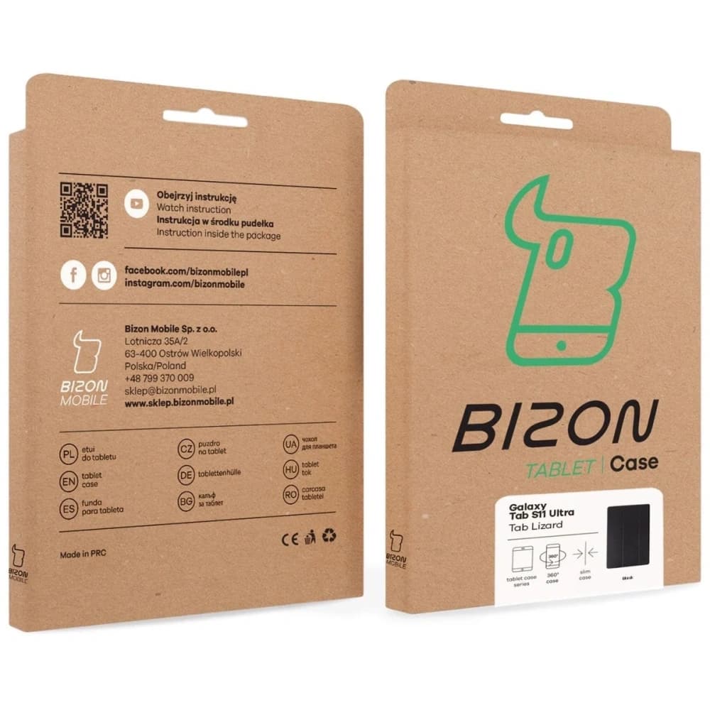 Bizon Case Tab Lizard Samsung Galaxy Tab S11 Ultra černý - 10