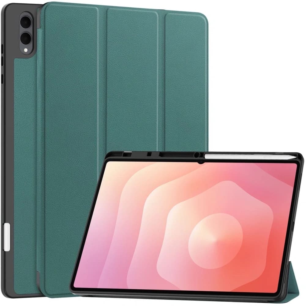 Bizon Case Tab Lizard Samsung Galaxy Tab S11 Ultra dark green - 1