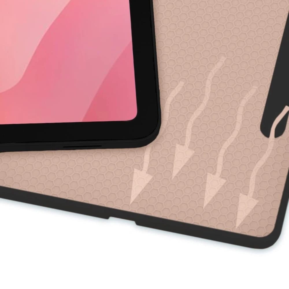 Bizon Case Tab Lizard Samsung Galaxy Tab S11 Ultra rose gold - 4