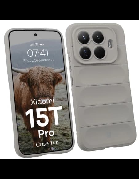 Bizon Case Tur Xiaomi 15T Pro světle šedá