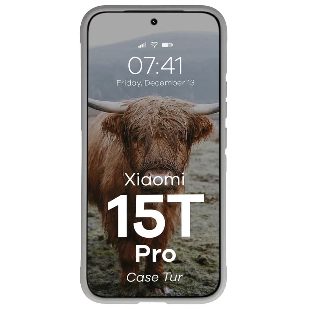 Bizon Case Tur Xiaomi 15T Pro light grey - 5