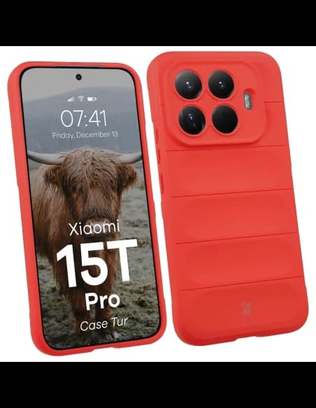 Bizon Case Tur Xiaomi 15T Pro červený