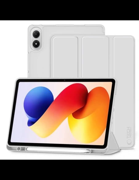 Tech-Protect SmartCase Pen Xiaomi Poco Pad M1 / Redmi Pad 2 Pro 12.1 Šedá