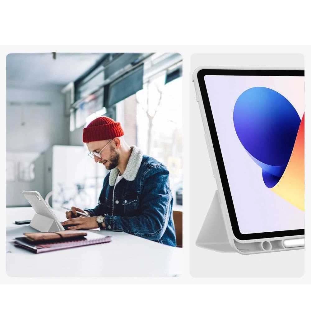 Tech-Protect SmartCase Pen Xiaomi Poco Pad M1 / Redmi Pad 2 Pro 12.1 Šedá - 9