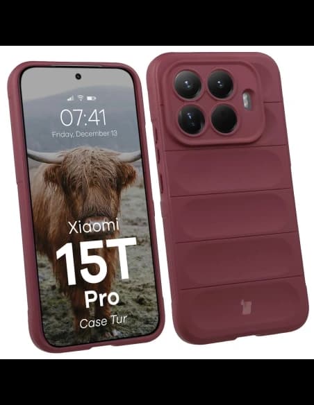 Bizon Case Tur Xiaomi 15T Pro burgundská