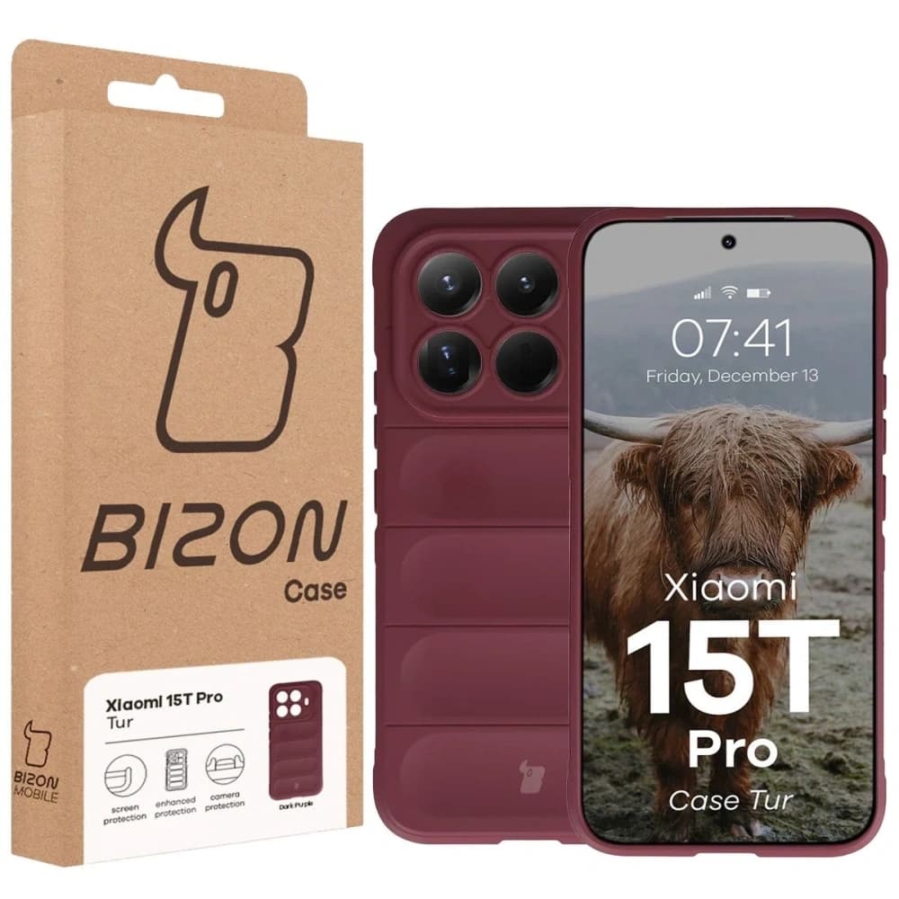 Bizon Case Tur Xiaomi 15T Pro burgundská - 8