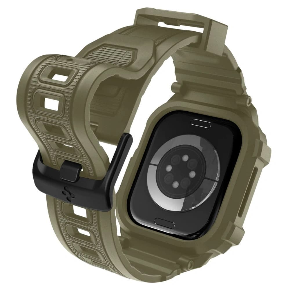 Spigen Rugged Armor Pro V2 Apple Watch 10 / 11 46mm Vintage Khaki - 9