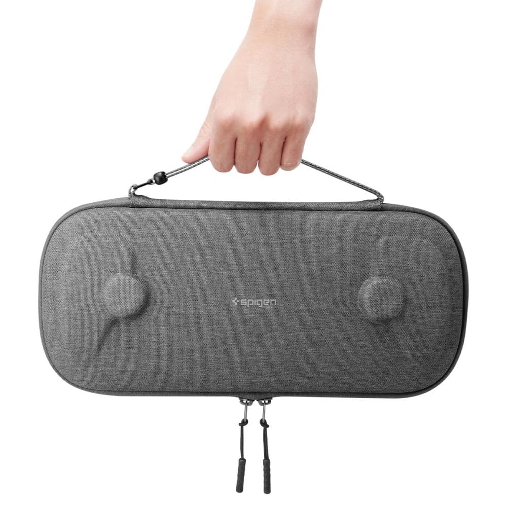 Spigen Klasden Pouch Sony Playstation Portal Remote Šedá uhlová - 12