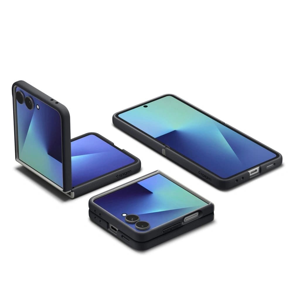 Spigen Nano Pop Mag MagSafe Samsung Galaxy Z Flip 7 Black Sesame - 11