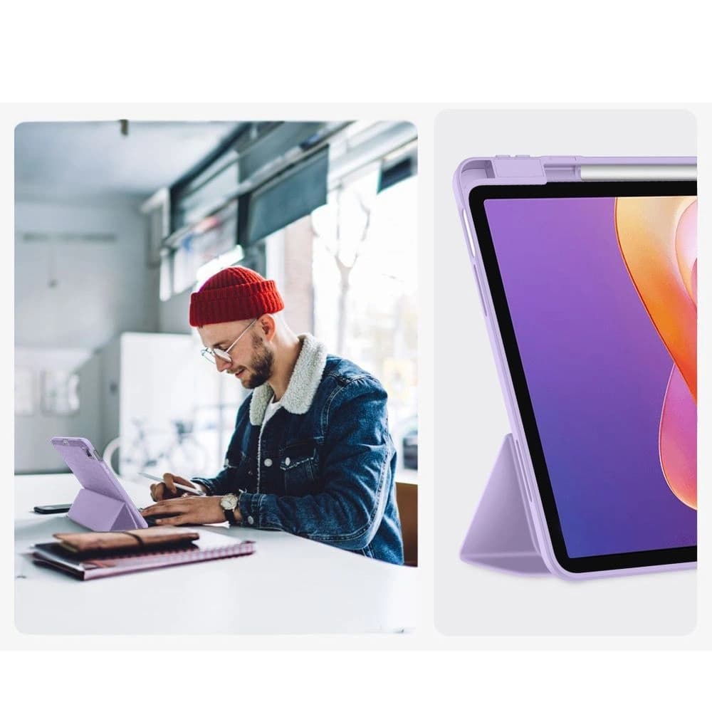 Tech-Protect SmartCase Pen Xiaomi Redmi Pad 2 11.0 Violet - 9