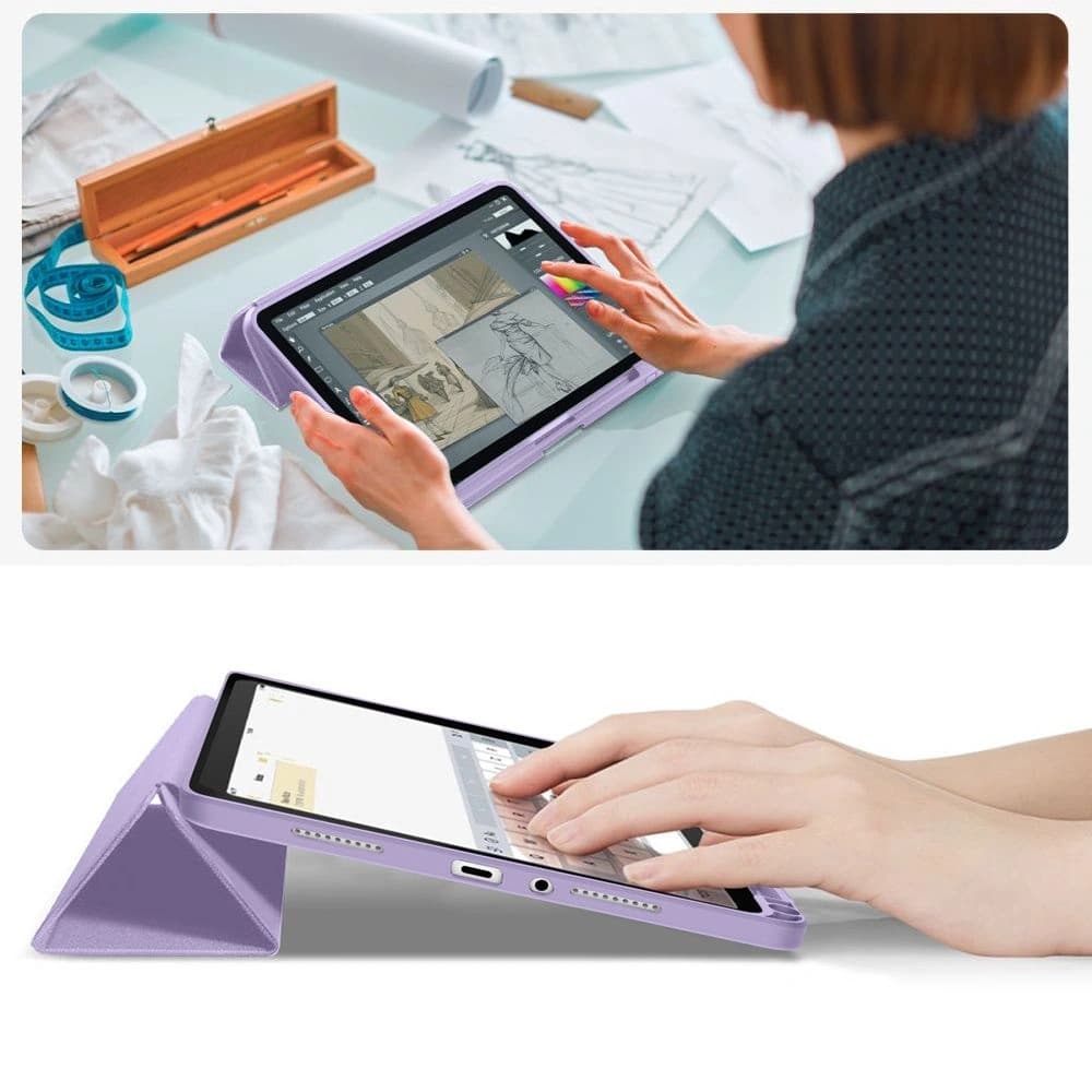 Tech-Protect SmartCase Pen Xiaomi Redmi Pad 2 11.0 Violet - 10
