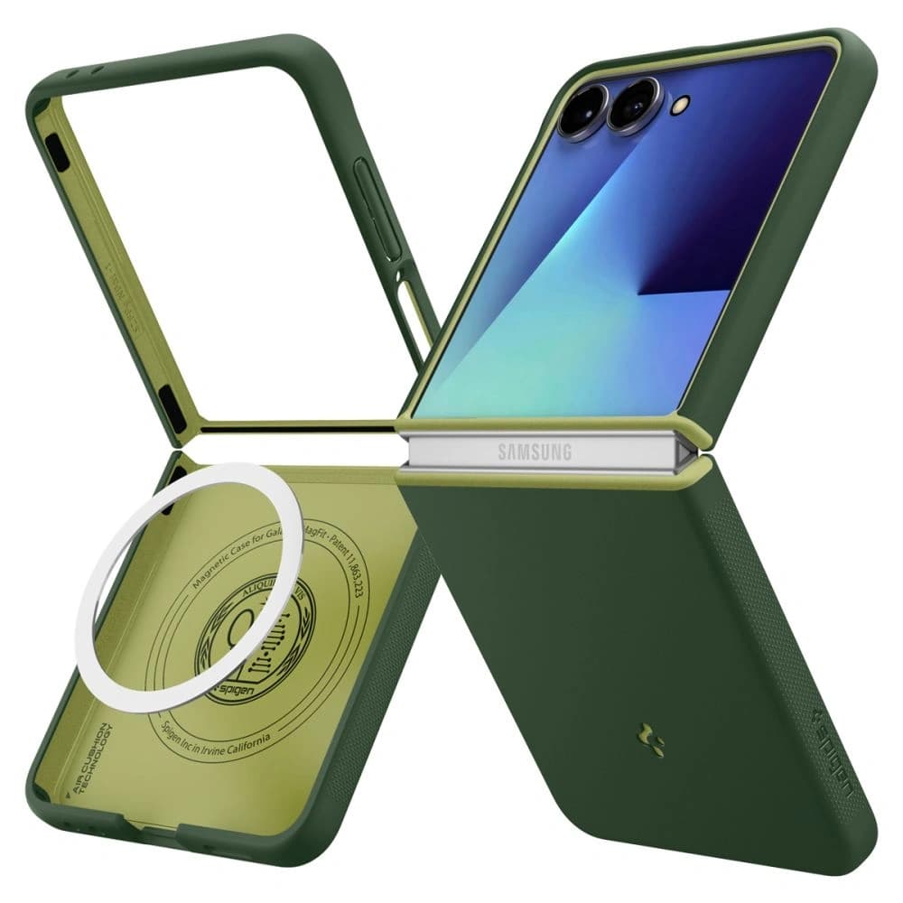 Spigen Nano Pop Mag MagSafe Samsung Galaxy Z Flip 7 Avo Green - 1
