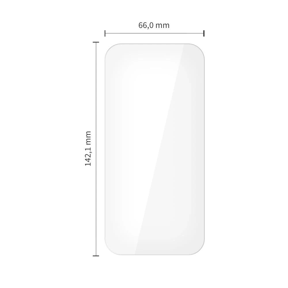 Tech-Protect Bundle Glass Apple iPhone 15 / 15 Pro / 16 Čirý [10 BALENÍ] - 2