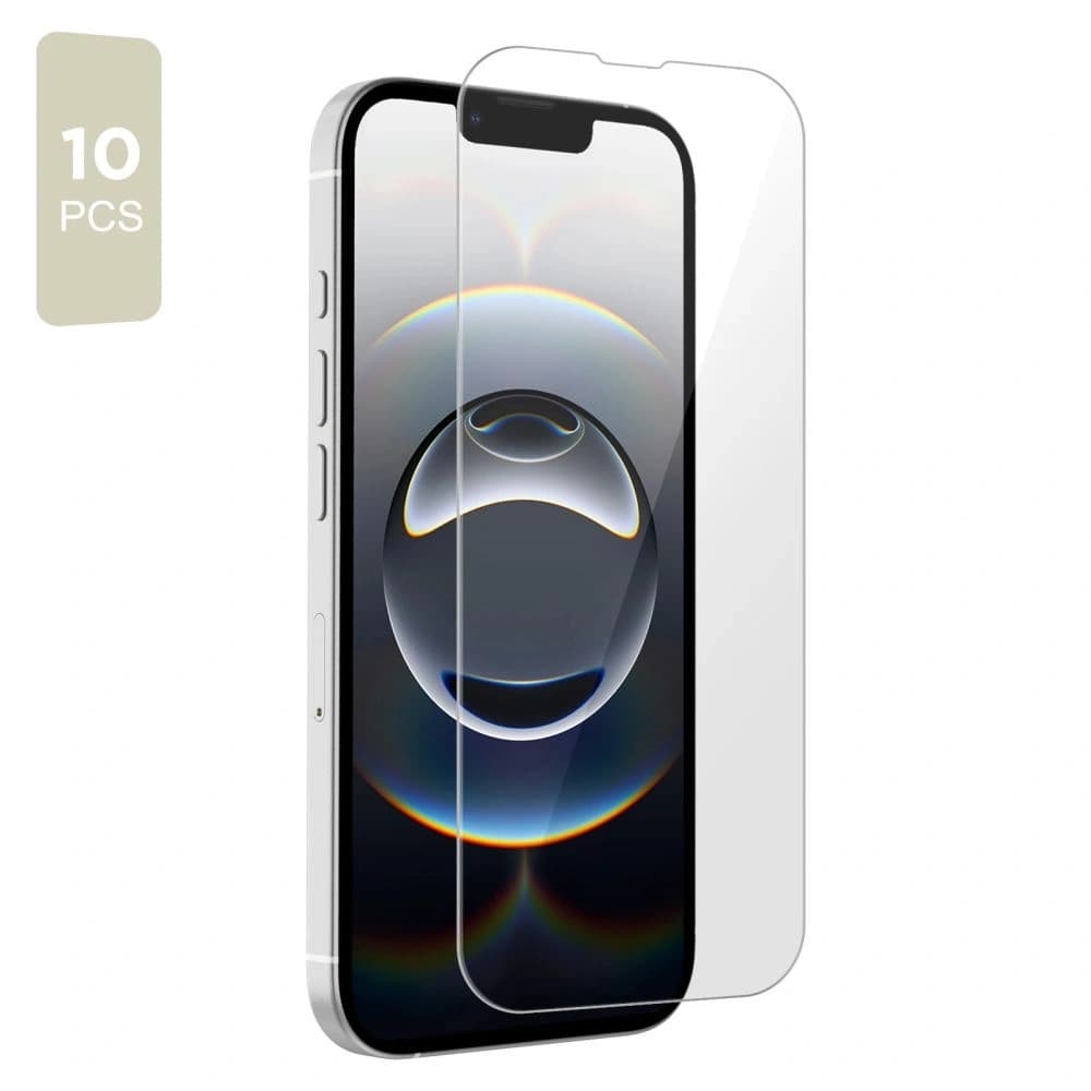 Tech-Protect Bundle Glass Apple iPhone 13 / 13 Pro / 14 / 16e Čirý [10 BALENÍ] - 3