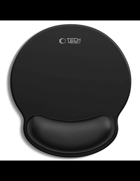 Podkładka Tech-Protect A200 Mouse Pad With Gel Wrist Rest 25x22.5cm Black