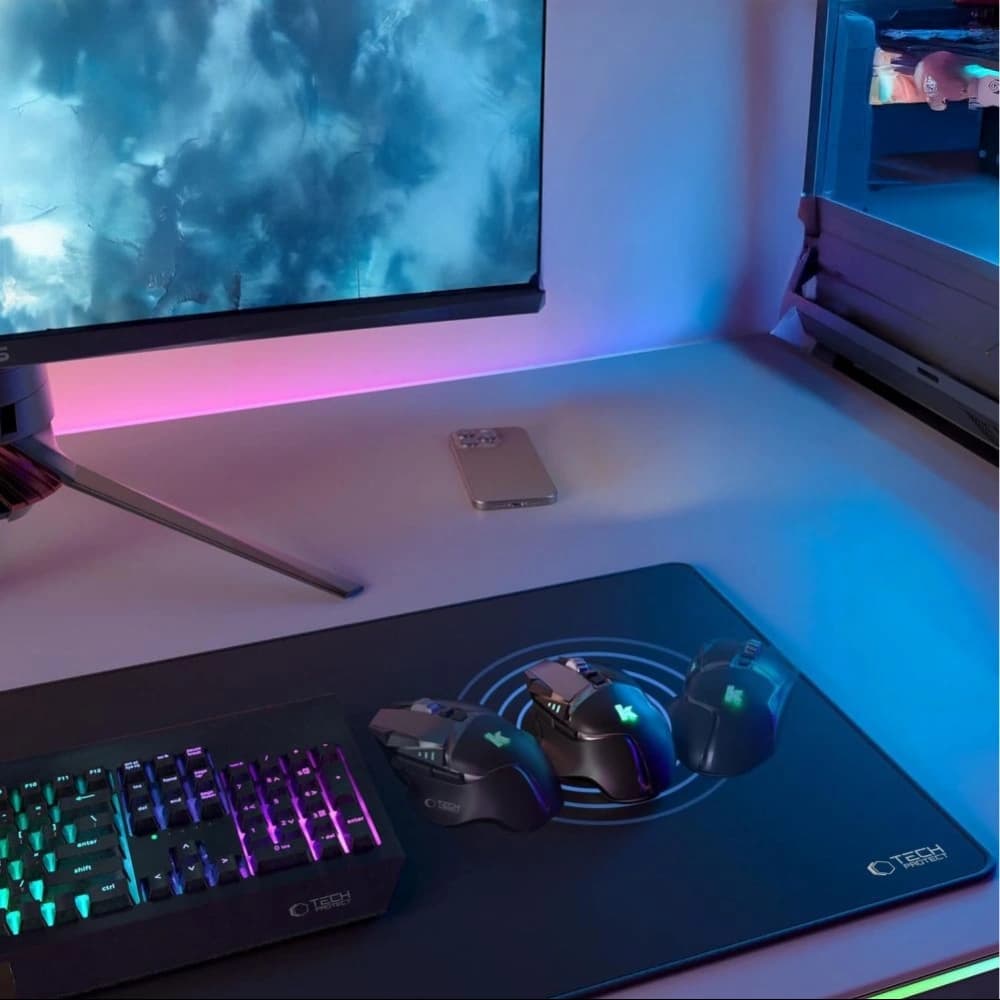 Tech-Protect A100 Mouse Pad 100x50cm Negru - 7