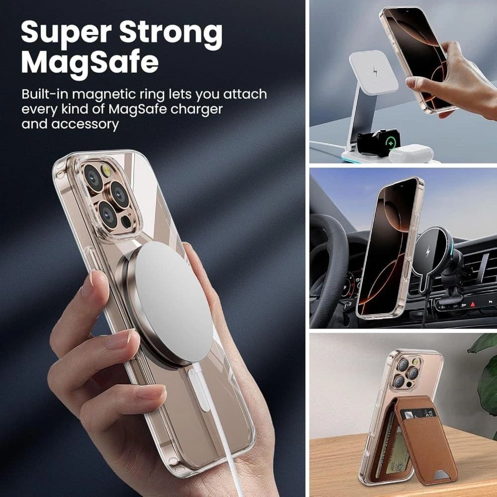 TP Flex MagSafe Apple iPhone 16 Pro Klar - 3