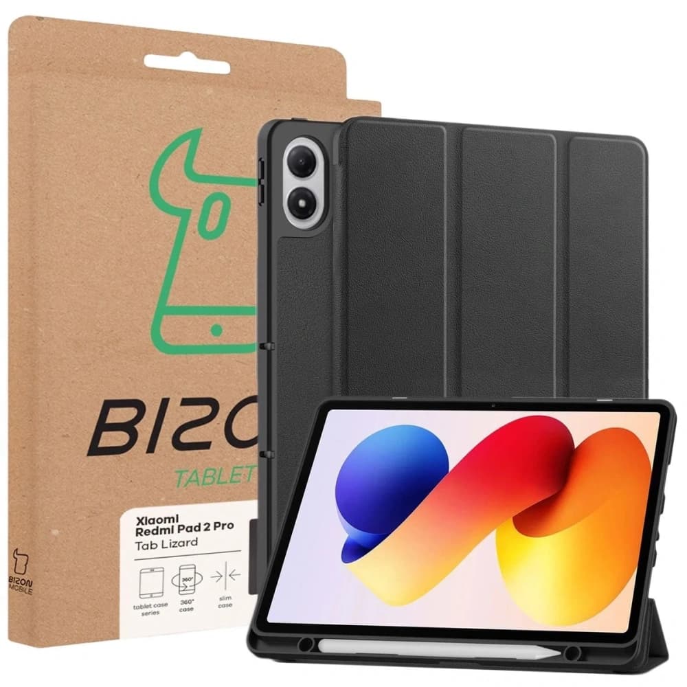 Bizon Case Tab Lizard Xiaomi Redmi Pad 2 Pro black - 9