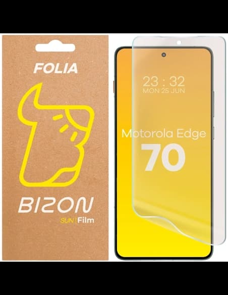 Bizon Glasfolie Sonne Motorola Edge 70