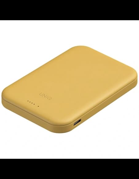 Powerbank UNIQ Lyden Lexa Magnetic 5000mAh PD USB-C MagSafe żółty