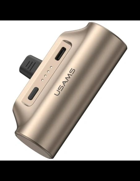 Powerbank USAMS PB79 Mini Tail Plug Portable 3000mAh USB-C beżowy