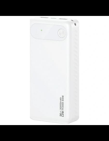 Powerbank USAMS PB80 PD20W 20000mAh biały