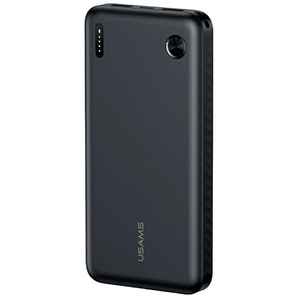 USAMS PB83 2xUSB-A, USB-C 10000mAh černá