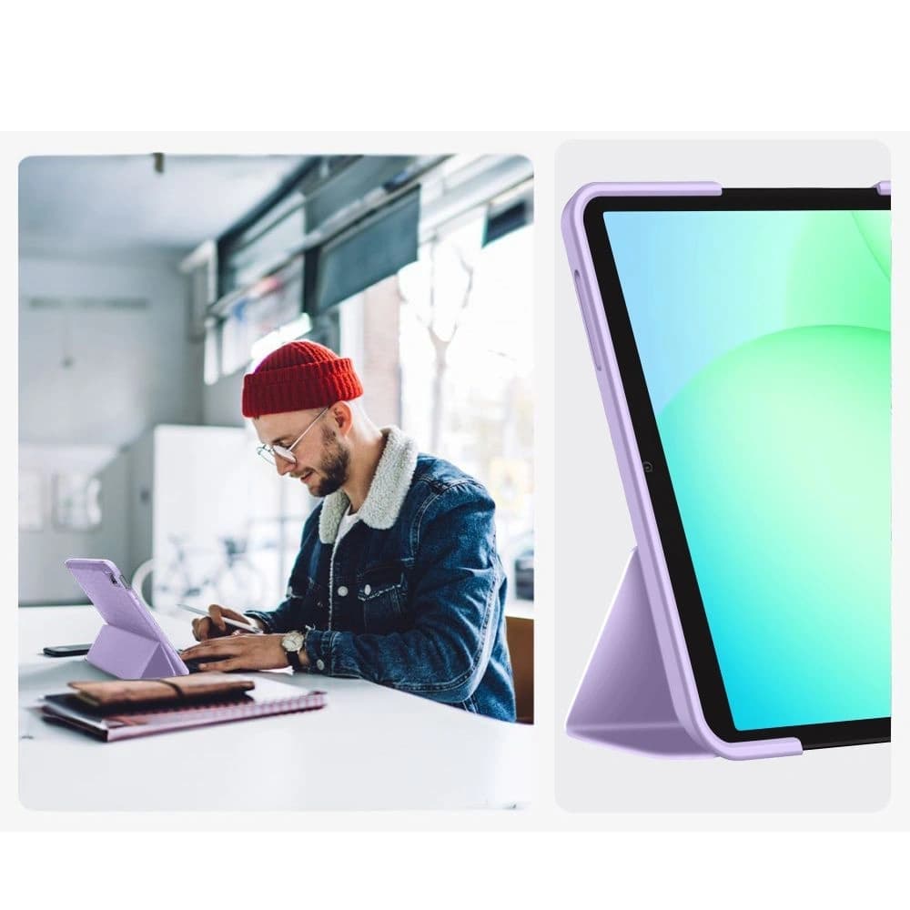 Etui Tech-Protect SmartCase pentru Samsung Galaxy Tab A9+ / A11+ Plus 11.0 X210 / X215 / X216 / X230 / X235 / X236 Violet - 7