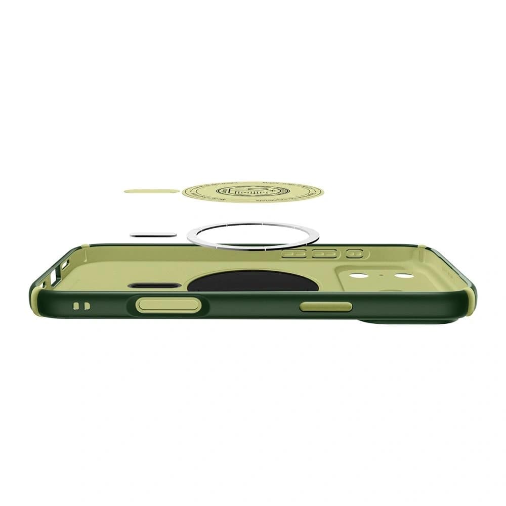 Etui Spigen Nano Pop Hybrid Mag MagSafe pentru Apple iPhone 17 Pro Avo Green - 7
