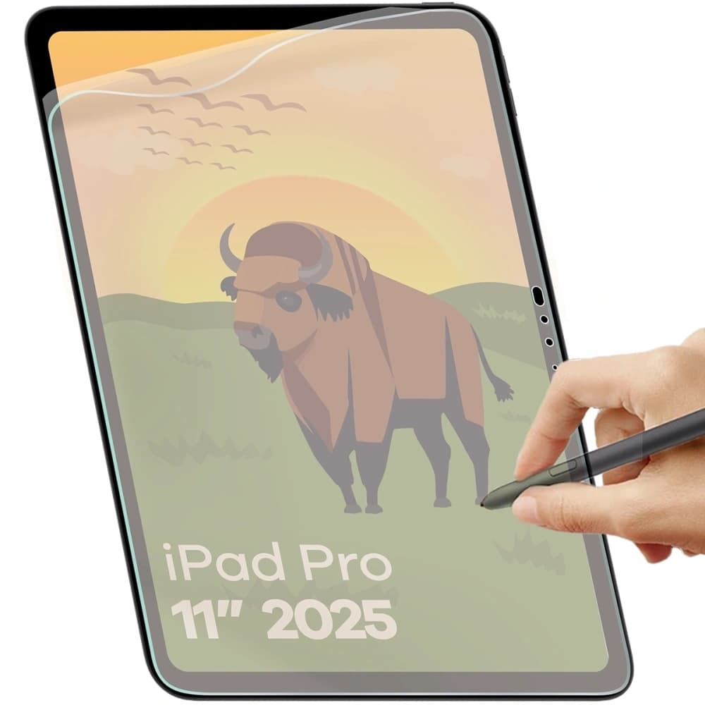 Folie mată Bizon Glass Tab Film Sun pentru Apple iPad Pro 11" M5 2025 - 5