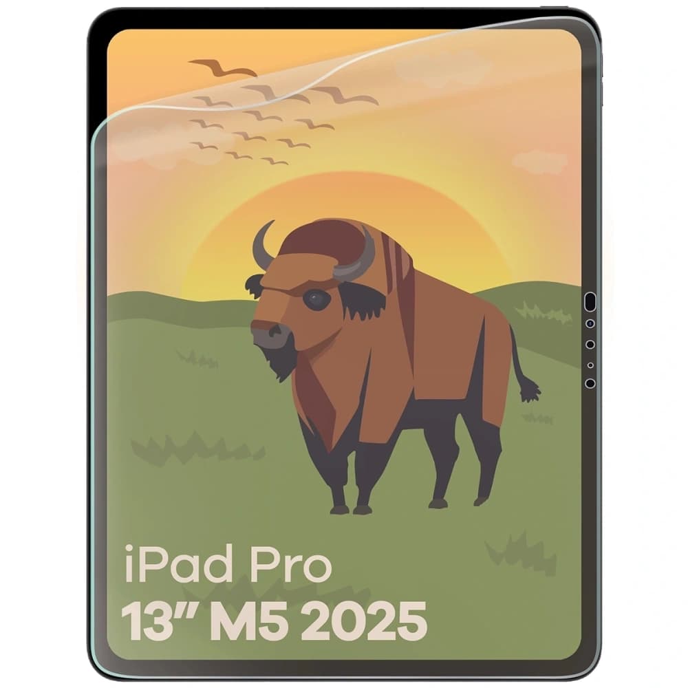 Folie mată Bizon Glass Tab Film Sun pentru Apple iPad Pro 13" M5 2025 - 3