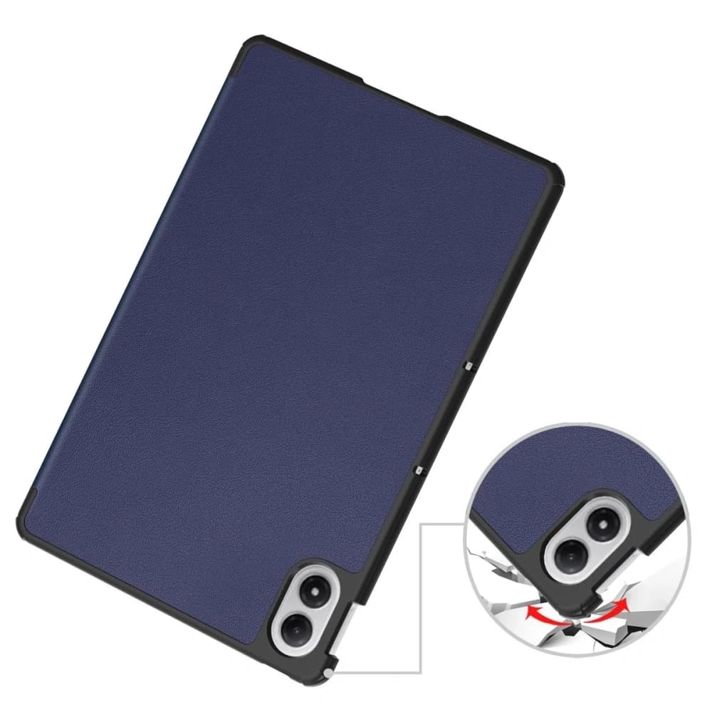 Etui mit Klappe Bizon Case Tab Croc für Xiaomi Redmi Pad 2 Pro marineblau - 3