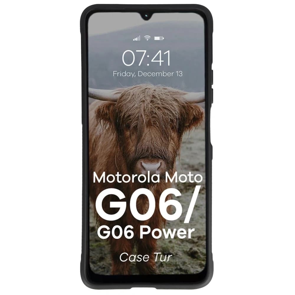 Pancerne etui Bizon Case Tur do Motorola Moto G06 4G / G06 Power 4G czarne - 5