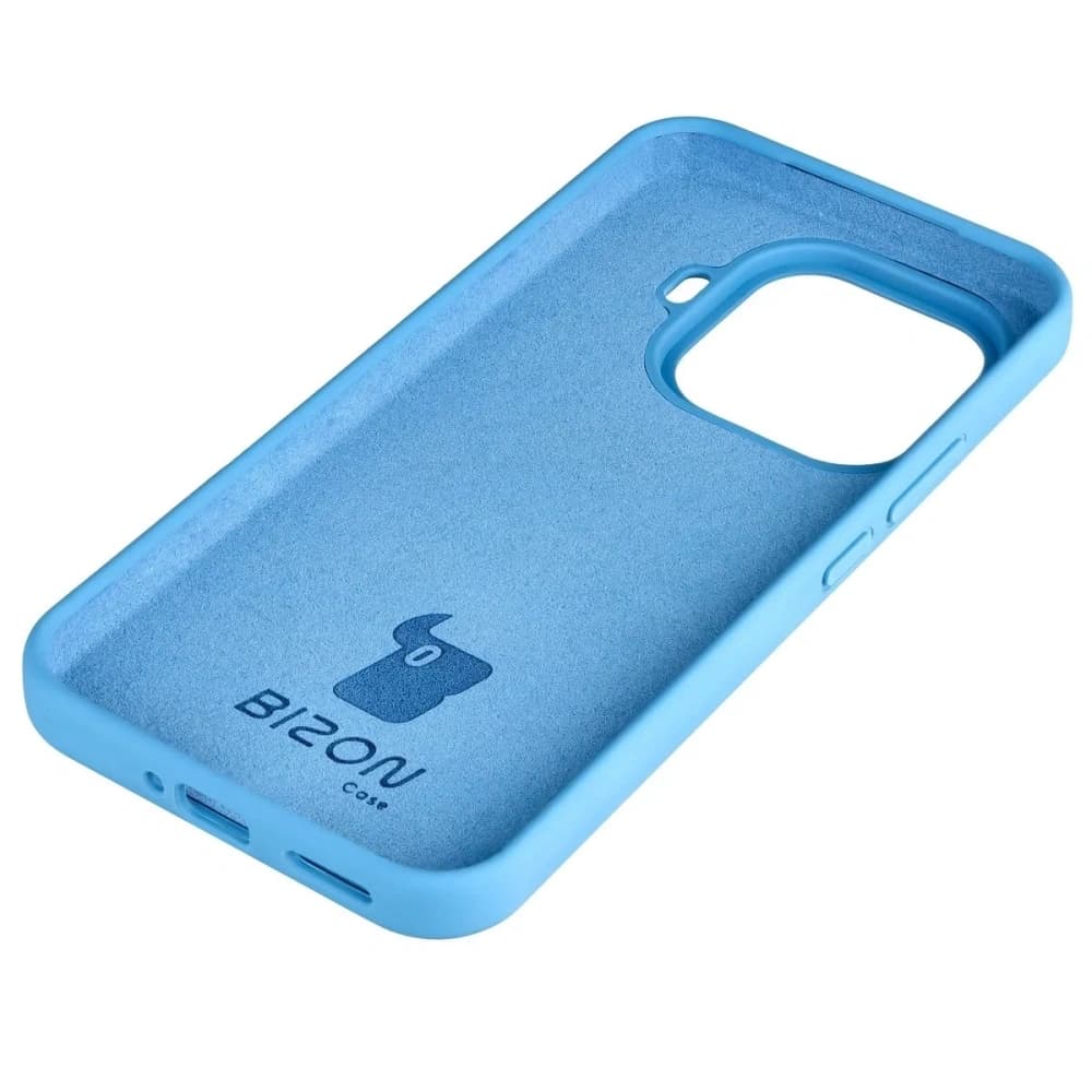 Silikonové etui Bizon Soft Case pro Xiaomi 15T Pro modré - 4