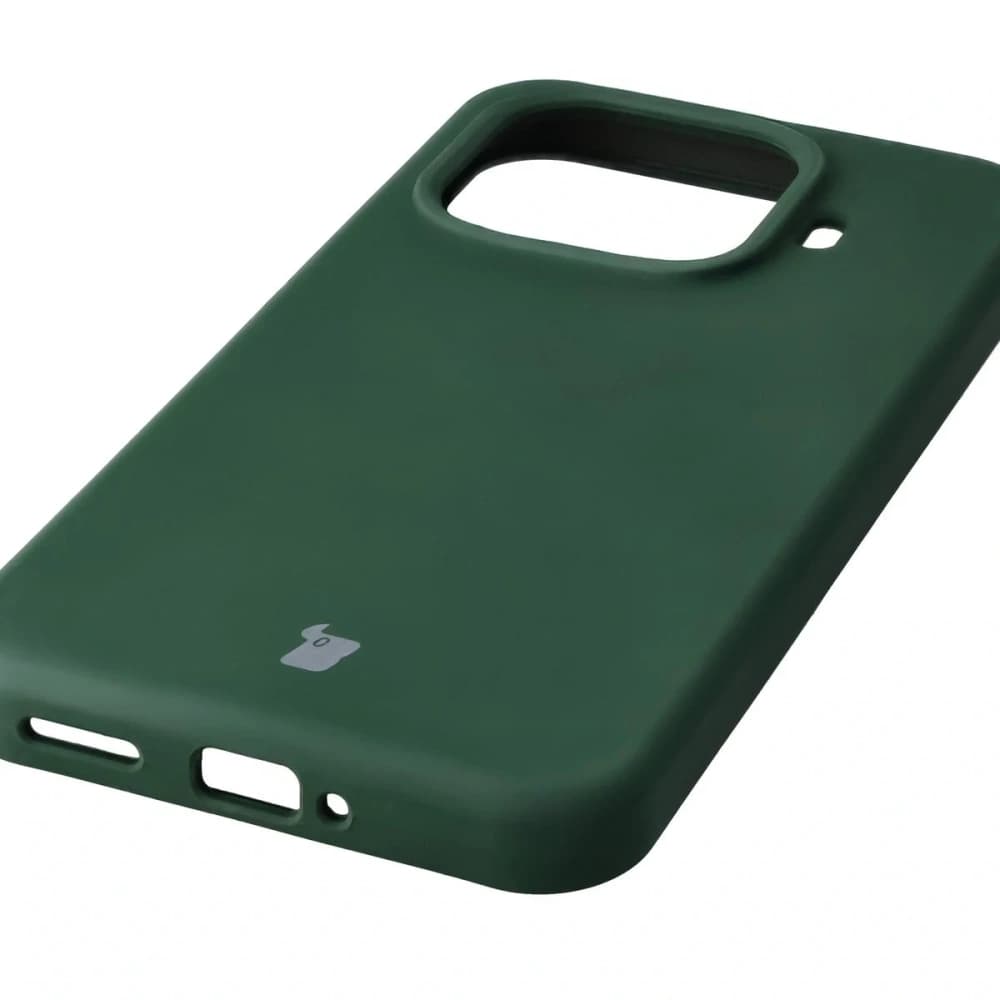 Silikonové etui Bizon Soft Case pro Xiaomi 15T Pro tmavě zelené - 3