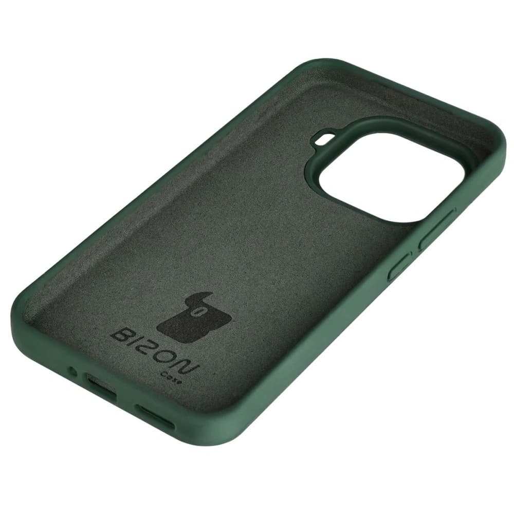 Silikonové etui Bizon Soft Case pro Xiaomi 15T Pro tmavě zelené - 4
