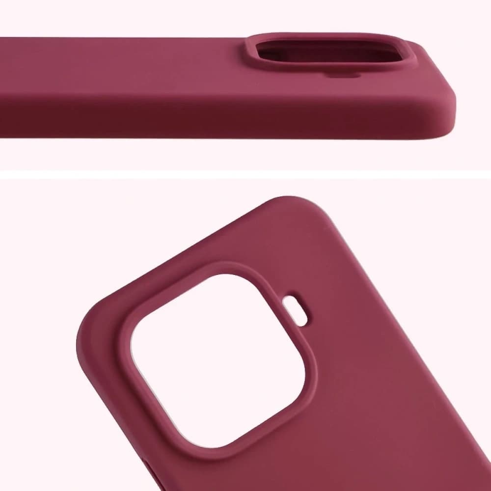 Etui din silicon Bizon Soft Case pentru Xiaomi 15T Pro violet închis - 5