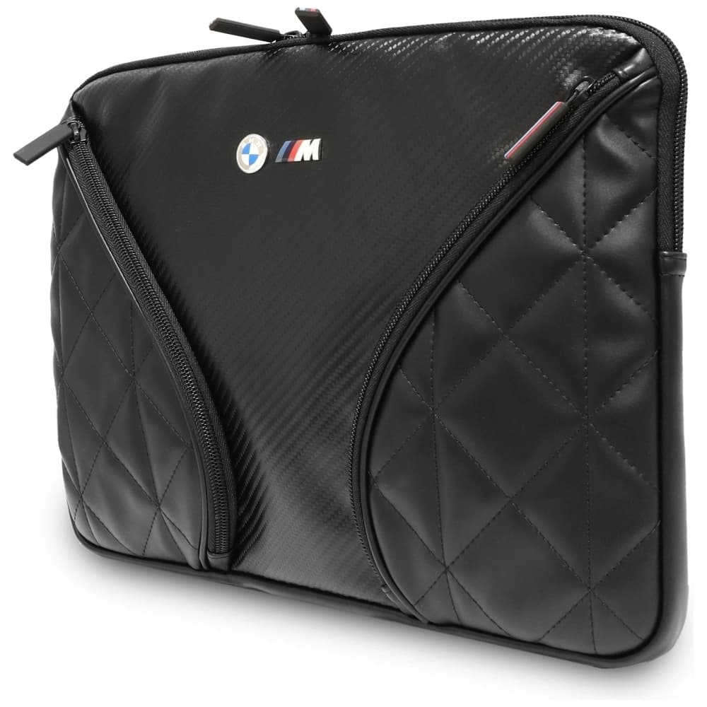 BMW Carbon kapsy a kovová logo rukáv 14" černý - 2